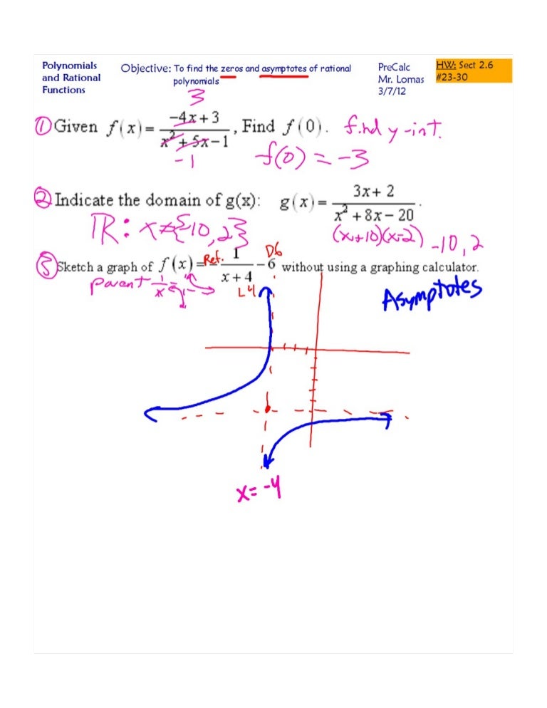 Rational Functions pdf