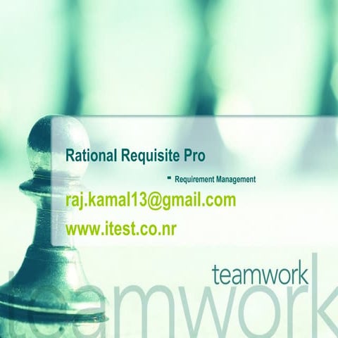 Rational Requisite Pro - Advanced (http://www.geektester.blogspot.com)