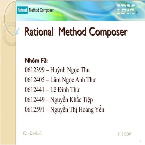 Rational composer method
