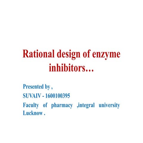 Rational design of non- covalently and covalently binding.pptx