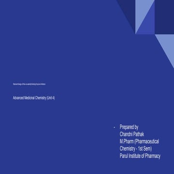 Rational Design of Non-covalently Binding Enzyme Inhibitors.pptx