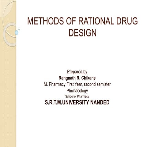 Rational drug design method