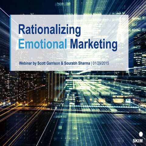 Customer behavior: Emotional vs rational drivers | PPTX