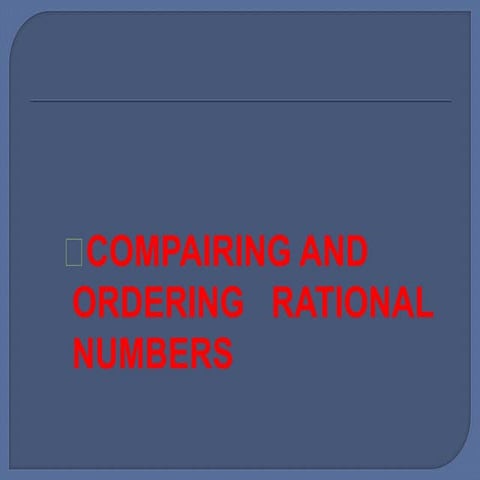 Rational numbers | PPT image.