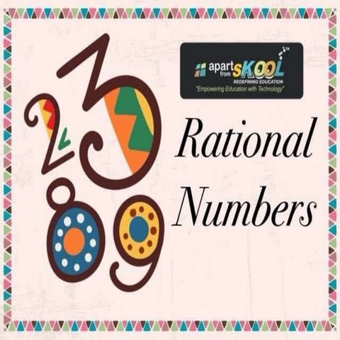 Rational numbers 8 th std