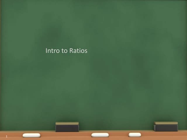 Ratio powerpoint