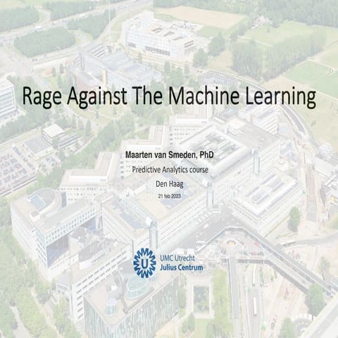 Rage against the machine learning 2023