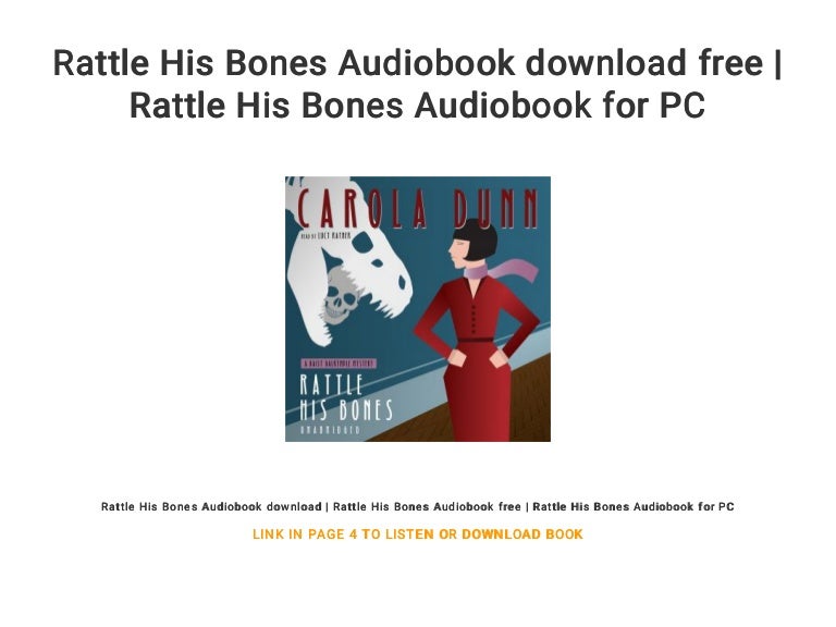 Rattle His Bones Audiobook download free Rattle His Bones Audiobook…