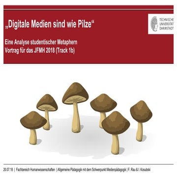 Digitale Medien sind wie Pilze - JMFH2018