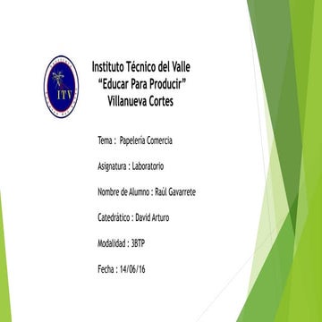  Evaluación de Laboratorio