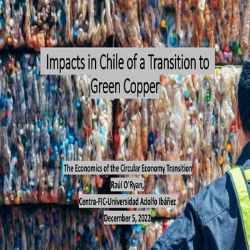 Copper, a Strategic Raw Material - Circularity, GHG Emissions Pathway ...