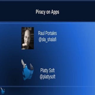 Piracy on Apps