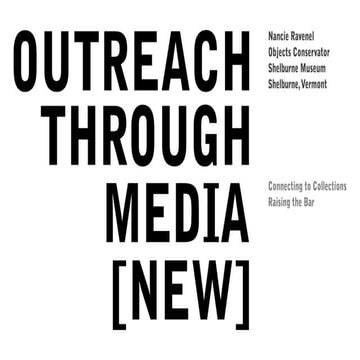 Outreach Through Media [New]