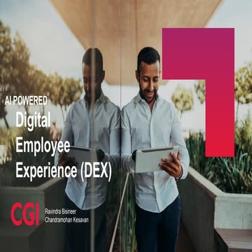 Agile Chennai 30-31Aug 2024 | AI Powered Digital Employee Experience by Chand...