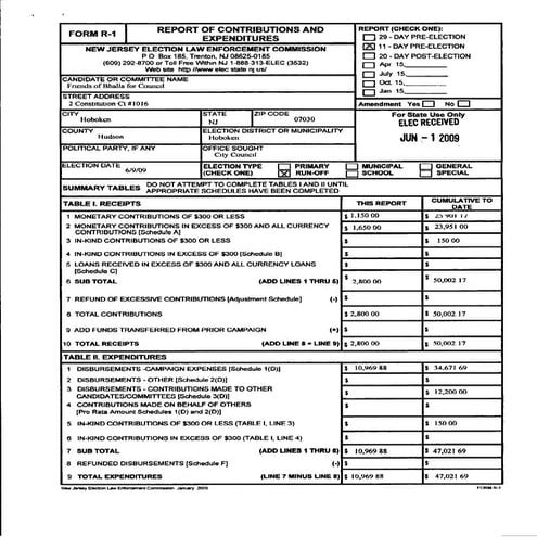 Dawn Zimmer Joint Committee Runoff R1 Form | PDF