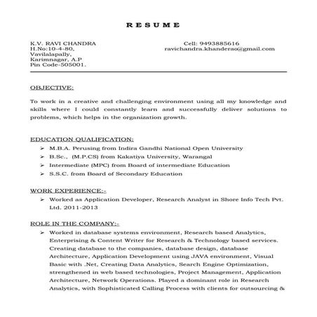resume | DOCX