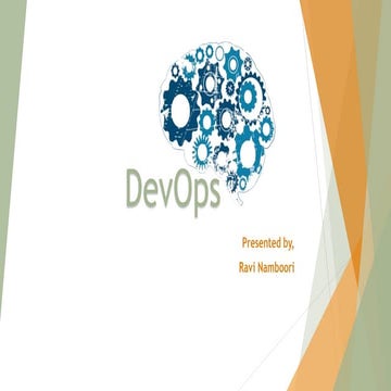 Ravi namboori Devops Presentation