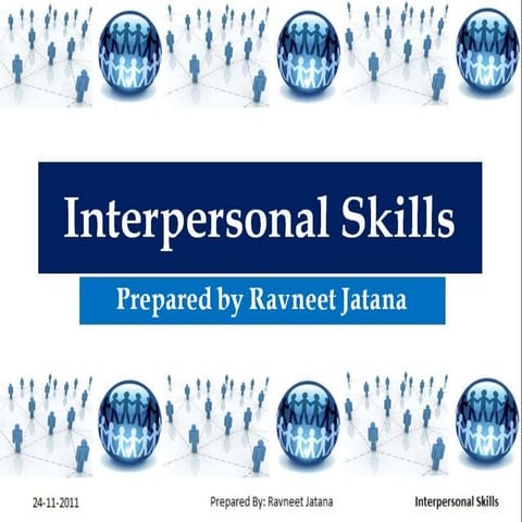 Rav interpersonal skills