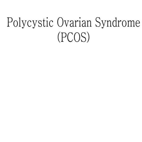 PCOD | PPTX