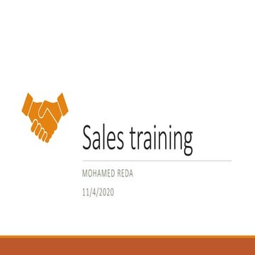 sales training 