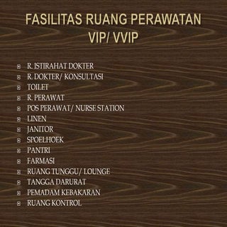 Rawat inap super vip dan vvip