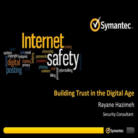 Rayane hazimeh  building trust in the digital age teenagers and students