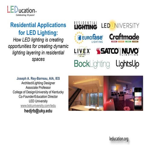  Residential Application for LED Lighting