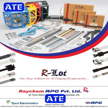 RAYCHEM RPG CABLE TIE STOCKIST-AKBAR TRADING EST-Stainless Steel Ball Lock Ca...