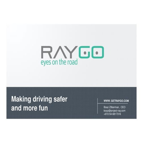 RayGo prod ppt   apr 2015