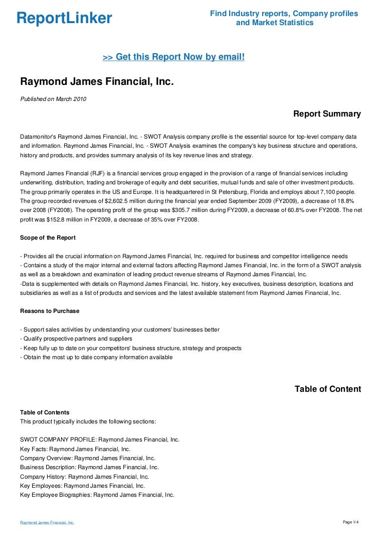 Raymond James Financial, Inc.