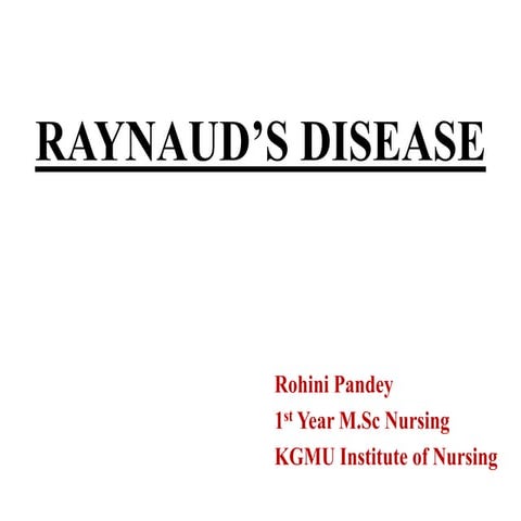 Raynauds