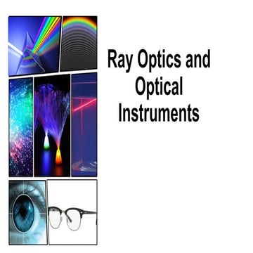 Ray optics and optical
