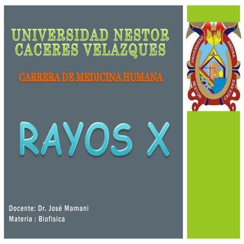 Rayos X  FUNDAMENTOS