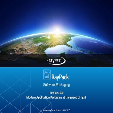 PACE and Application Packaging Self-Service Overview | PPTX