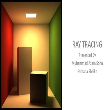 Ray tracing