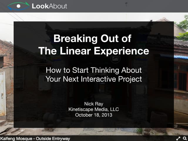 Nick Ray - The Video Effect: Presentation