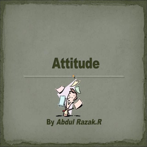 Attitude