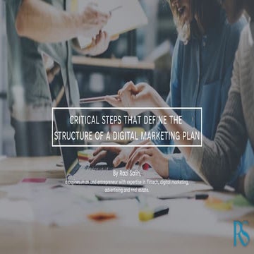 Razi Salih - Critical Steps That Define the Structure of a Digital Marketing ...