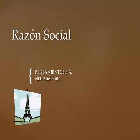 Razon social | PPTX