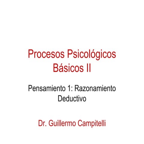 Razonamiento deductivo