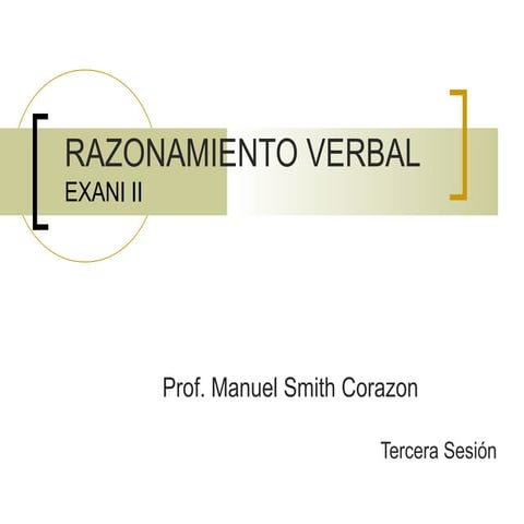 Razonamientoverbal