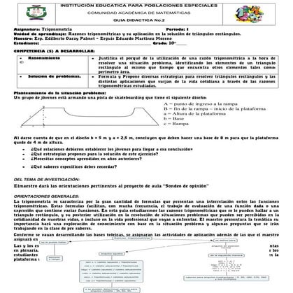 Razones trigonometricas