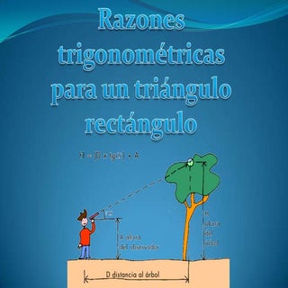 Razones trigonométricas para un tri...
