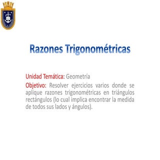 Razones trigonométricas