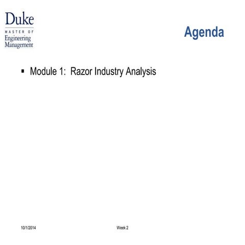 Razor and blades module