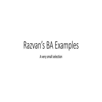 Razvan’s 5x5x2 (aka. The Nigeria) BA model+example