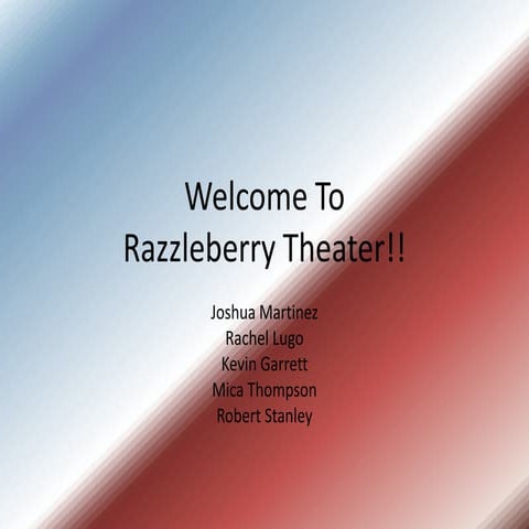Artifact #1 (Razzleberry Theater)