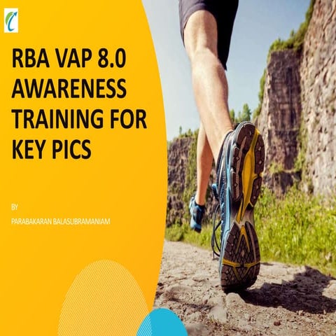 RBA VAP 8.0 Awareness Training for Key PICs.pptx