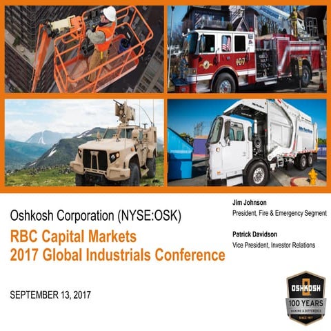 Rbc 2017 global industrials conference