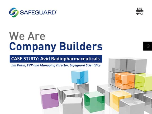 Anatomy of a Deal: Avid Radiopharmaceuticals